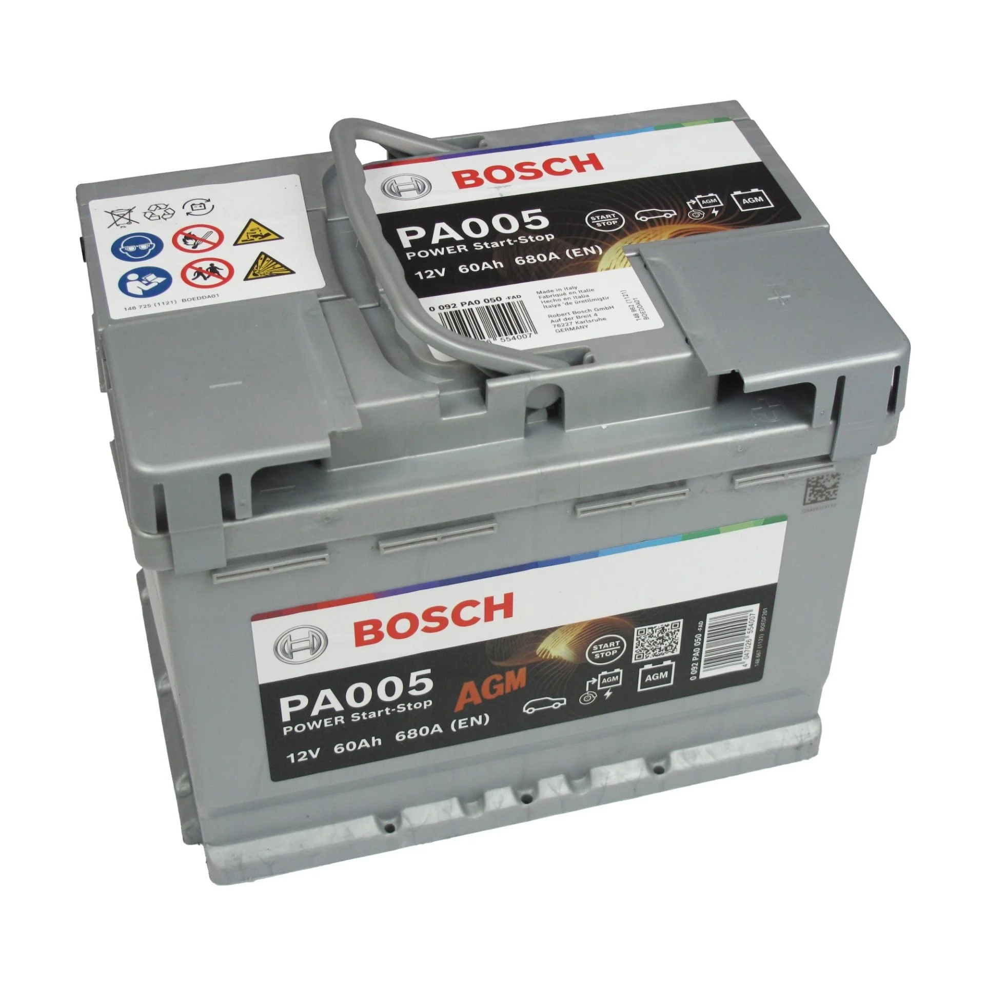 Bosch+60Ah+PA0050+AGM+%28VRLA%29
