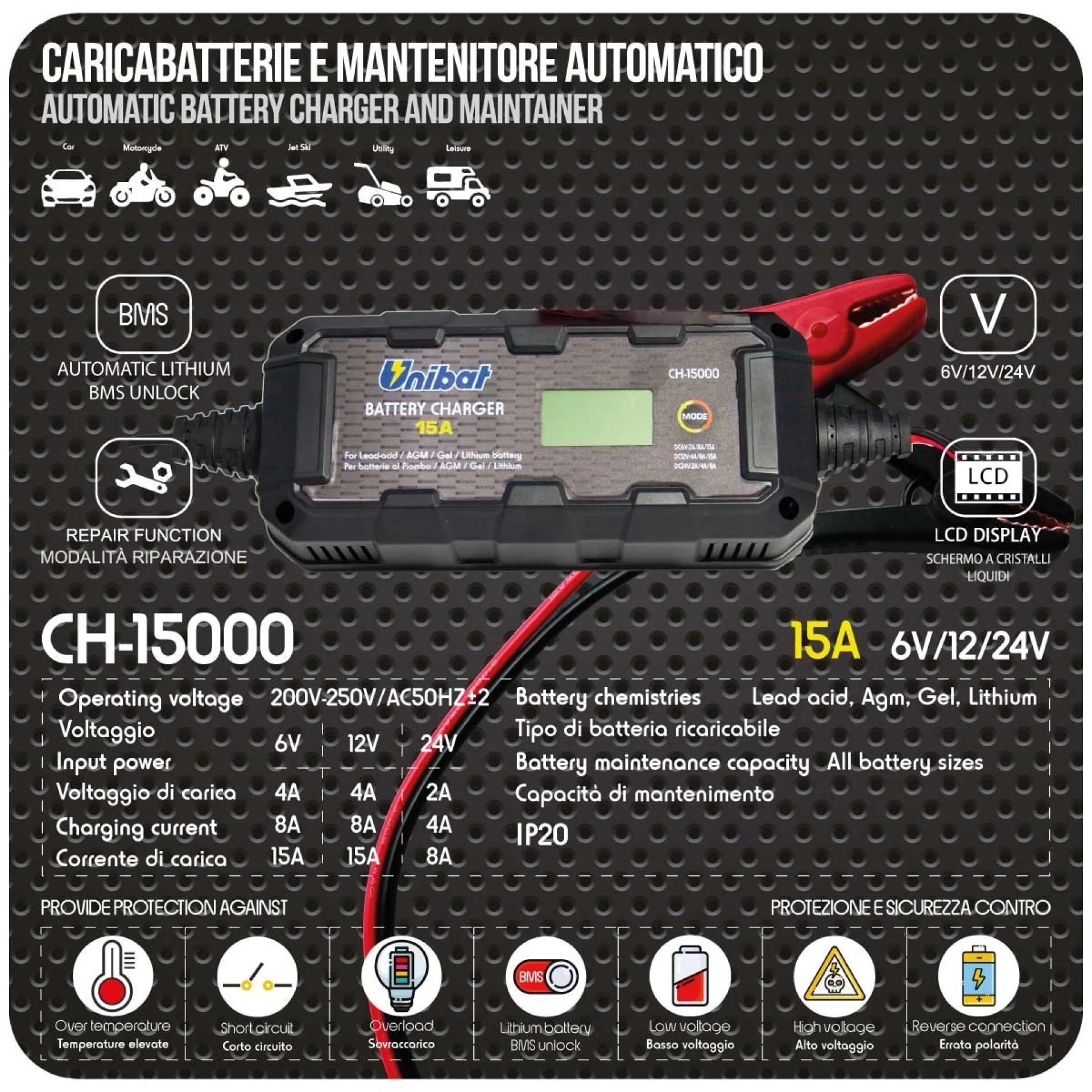 Unibat+Charger+CH-15000