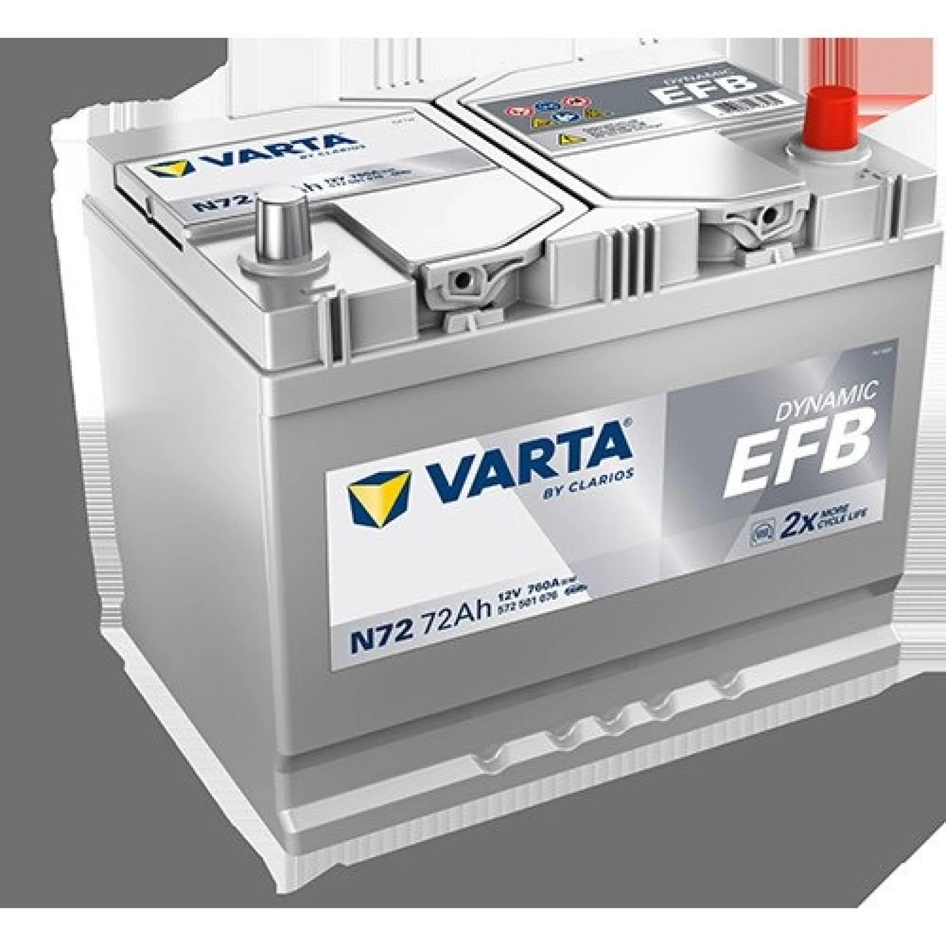 Varta+Dynamic++72Ah++EFB+JIS+572+501+076+K262