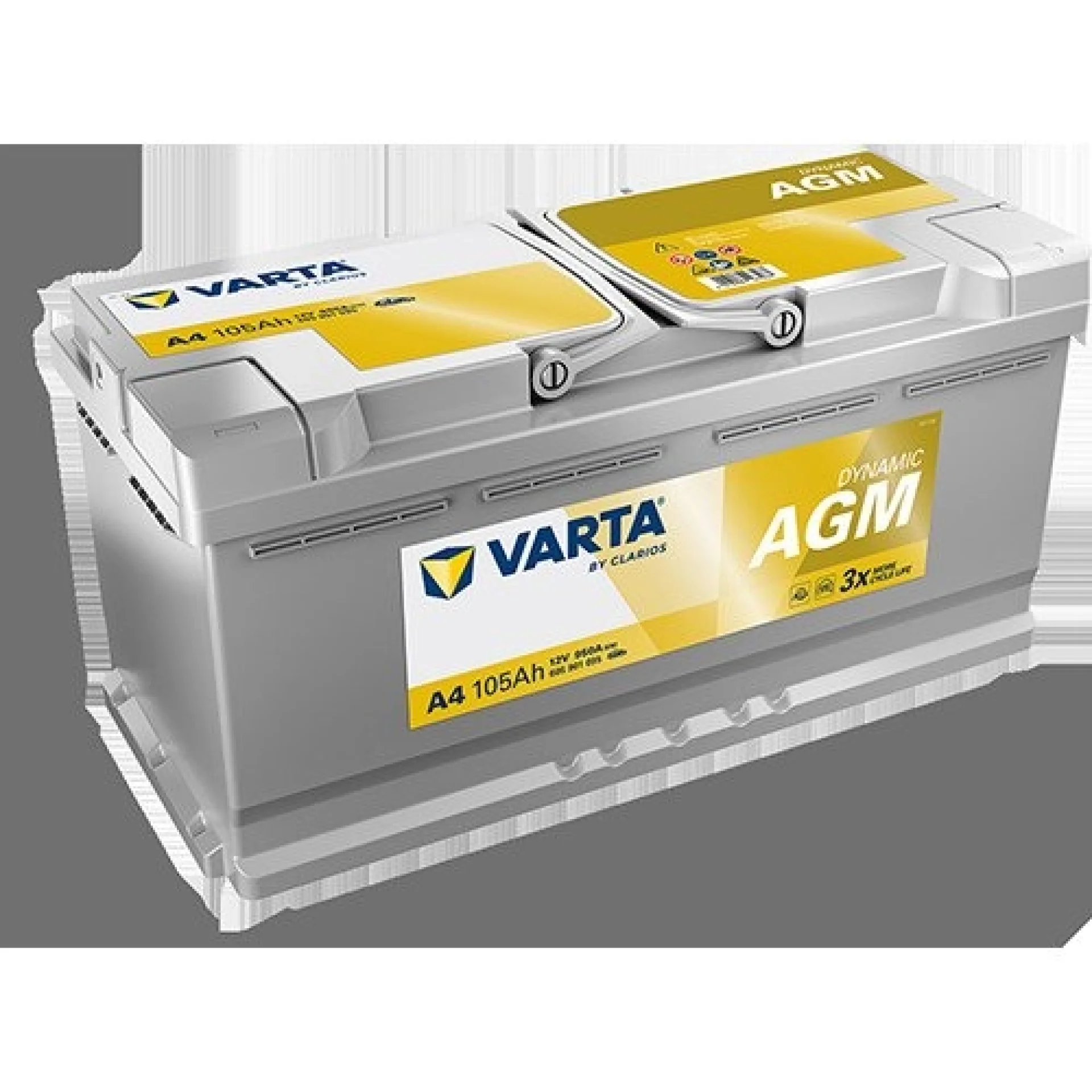 Varta+Dynamic+AGM++%28VRLA%29+105Ah+605+901+095+K262