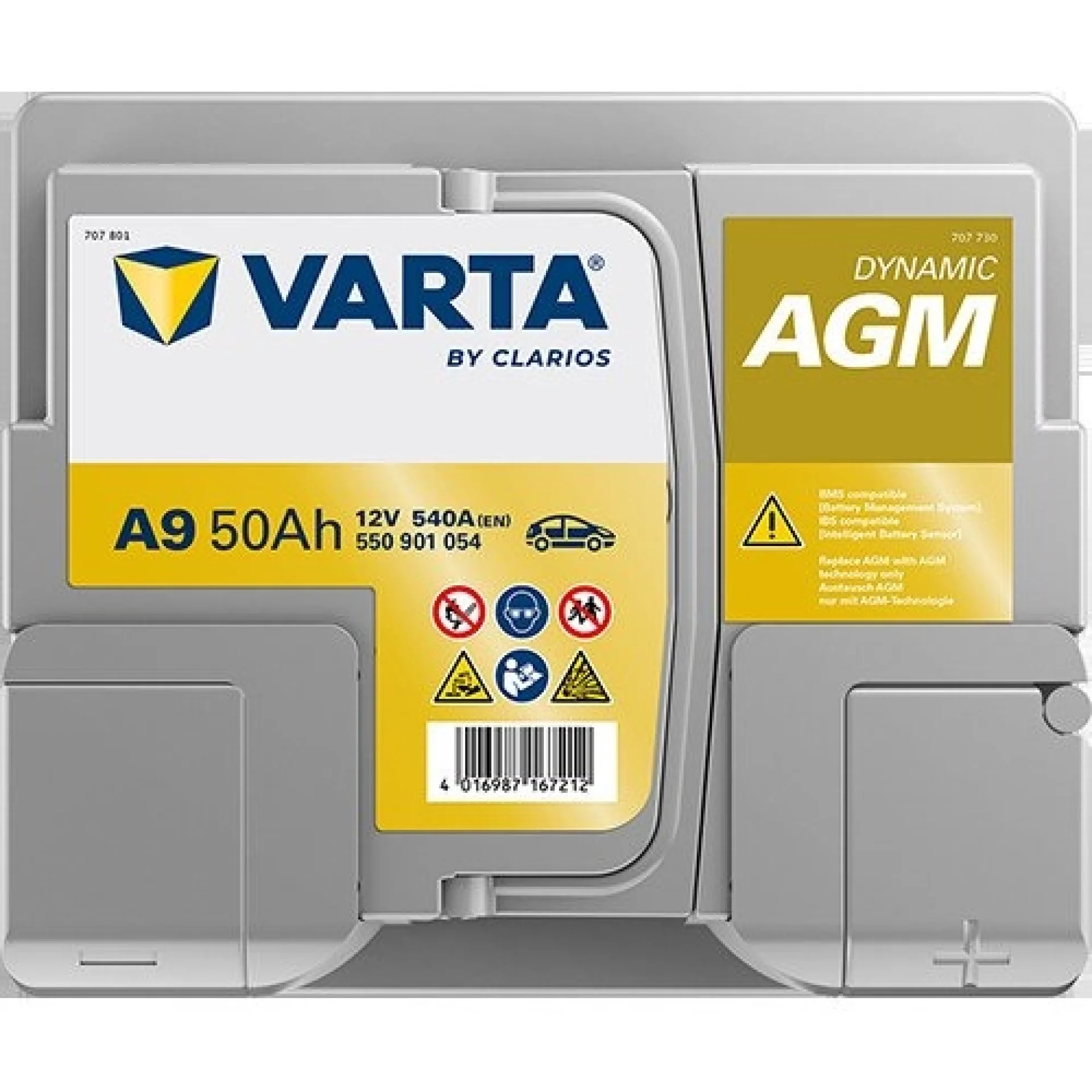 Varta+Dynamic+AGM+%28VRLA%29+50Ah550+901+054K262