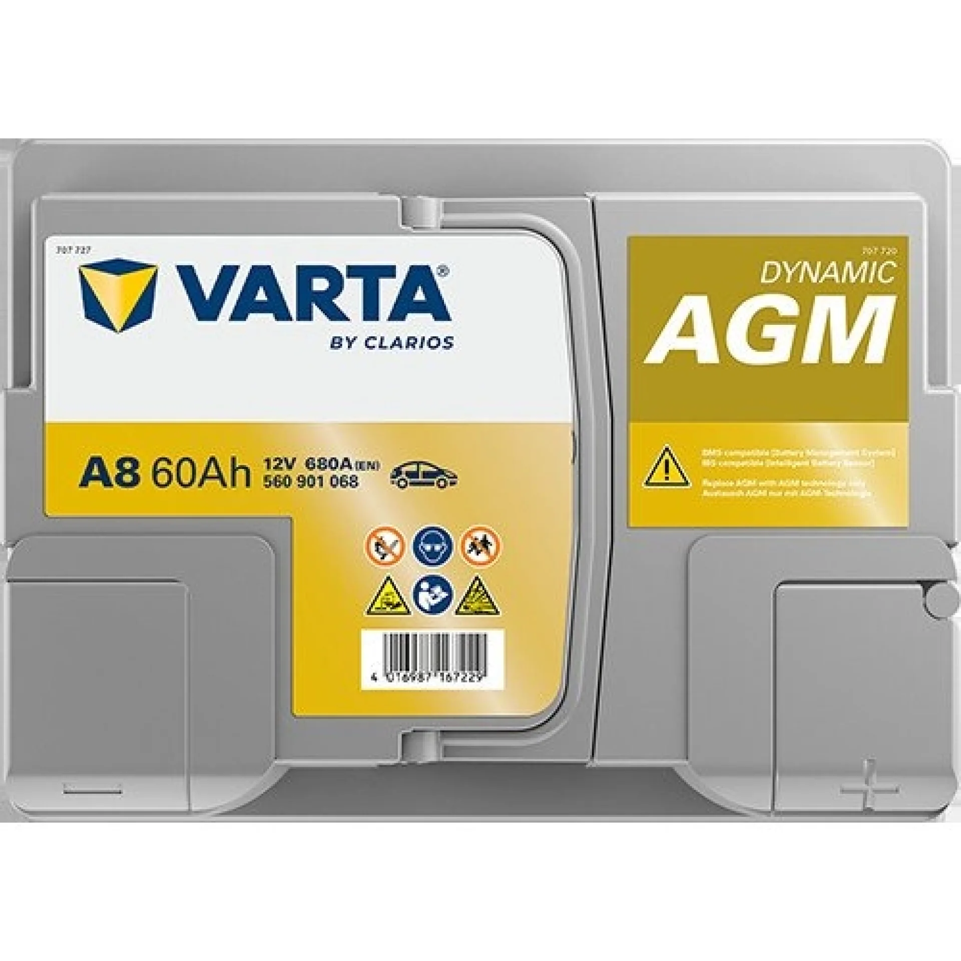 Varta+Dynamic+AGM+%28VRLA%29+60Ah560+901+068K262