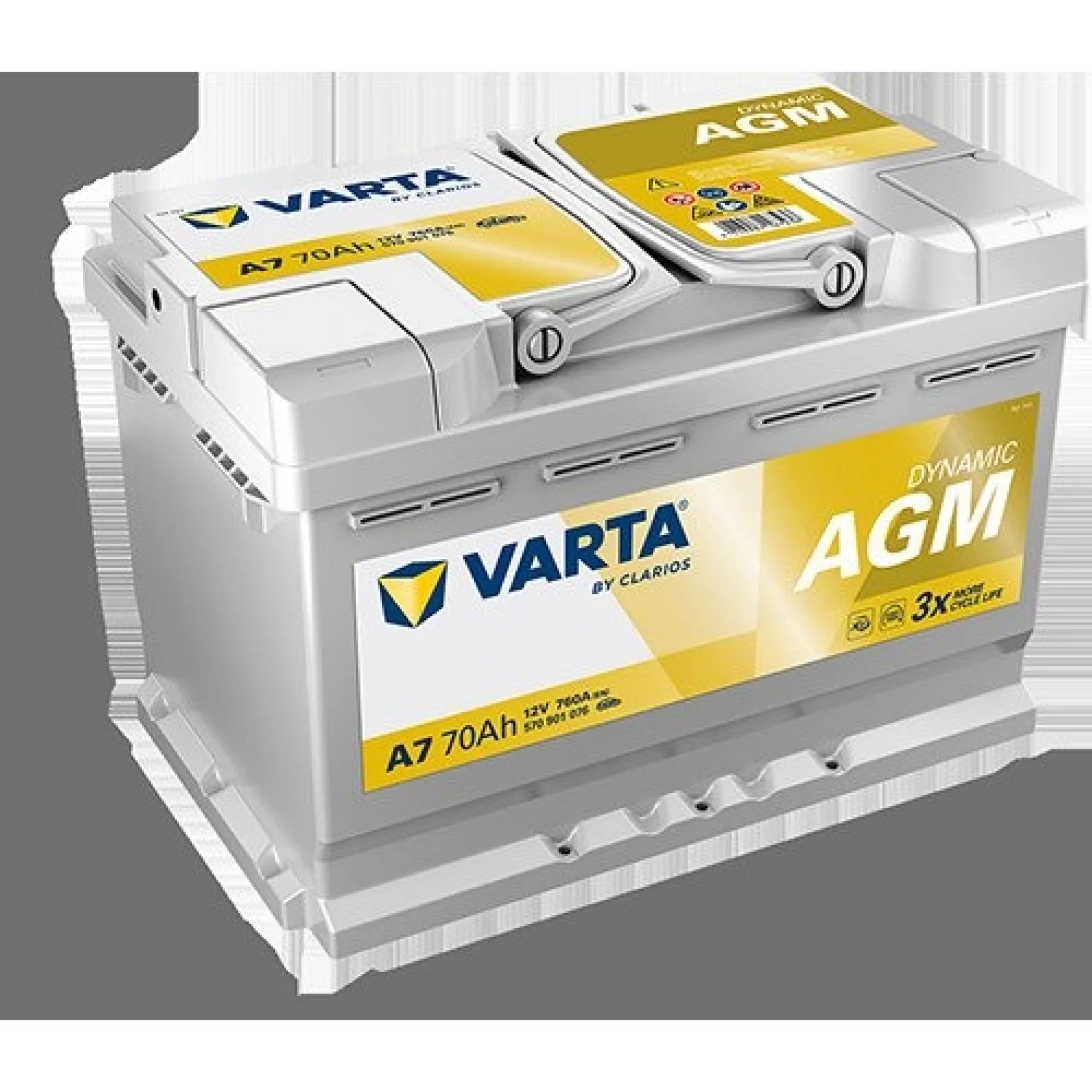 Varta+Dynamic+AGM++%28VRLA%29+70Ah+560901076K262