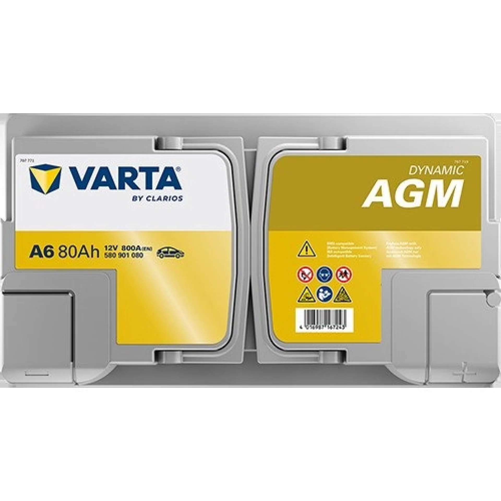 Varta+Dynamic+AGM++%28VRLA%29+80Ah+580901080K262