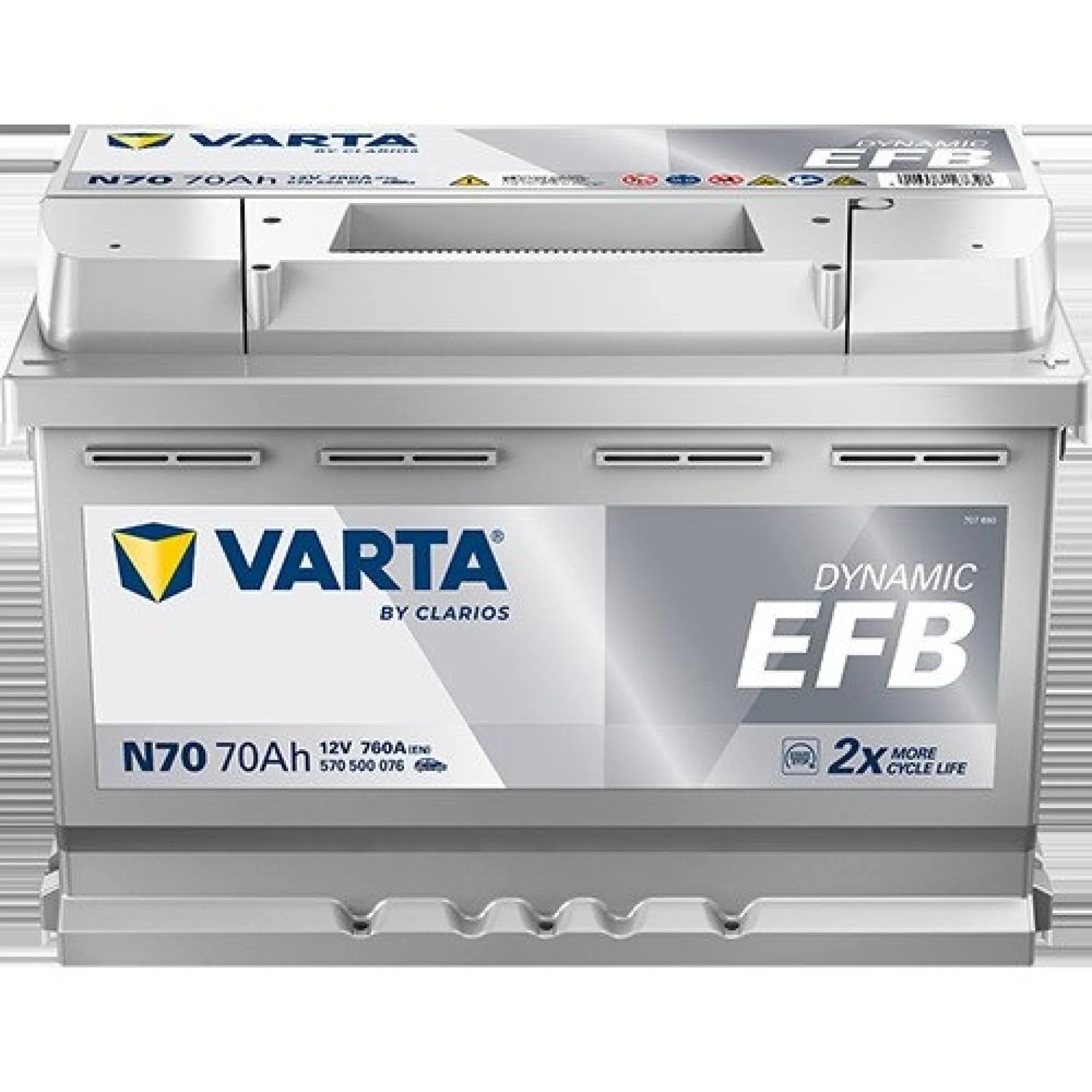 Varta+Dynamic+EFB+70Ah+570+500+076+K262
