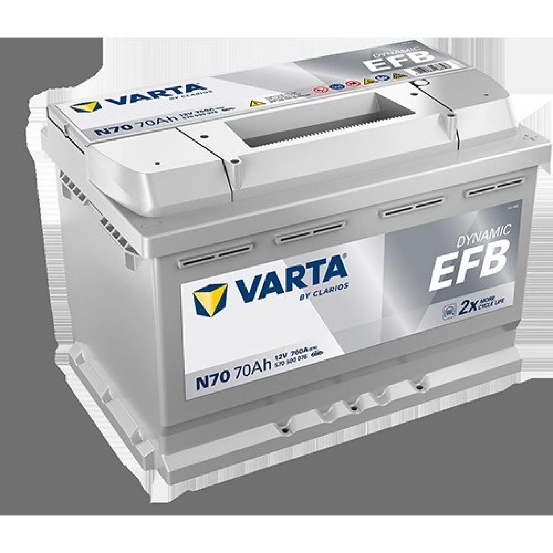 Varta+Dynamic+EFB+70Ah+570+500+076+K262