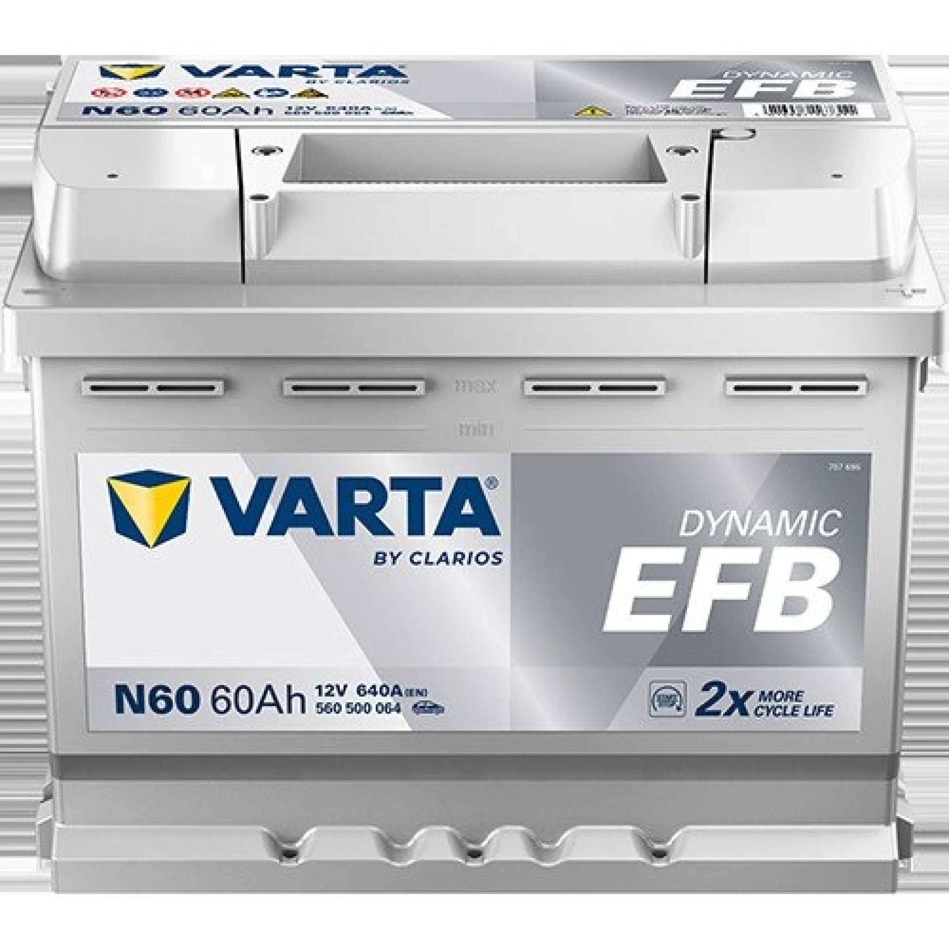 Varta+Dynamic+SLI+60Ah+560+500+064+EFB