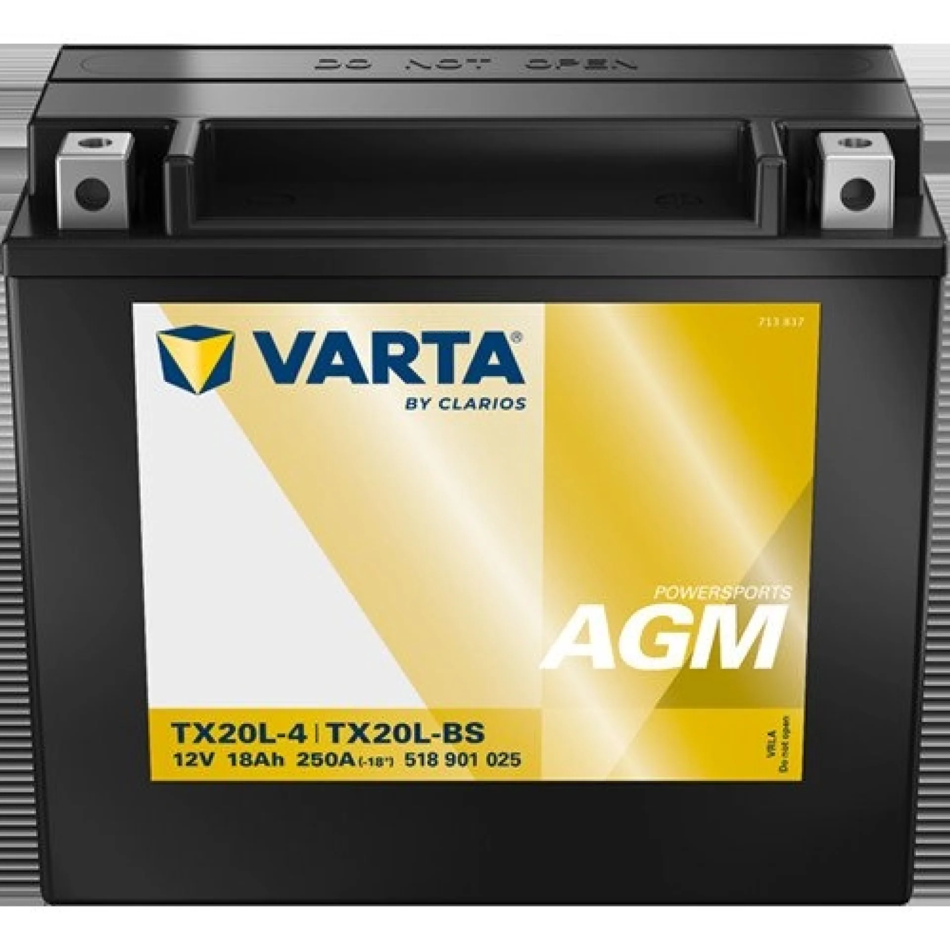 Varta+Powersport+AGM+518901025++TX20L-4%2FTX20L-BS